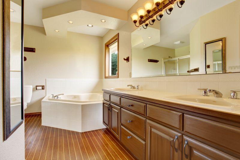 Elegant Bathroom with Recessed Lighting